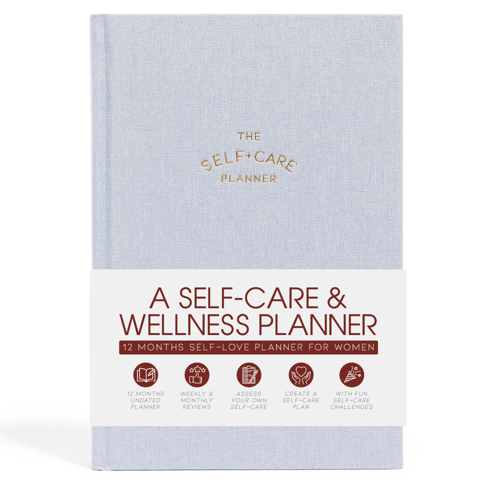 Self Care Planner - Light Blue