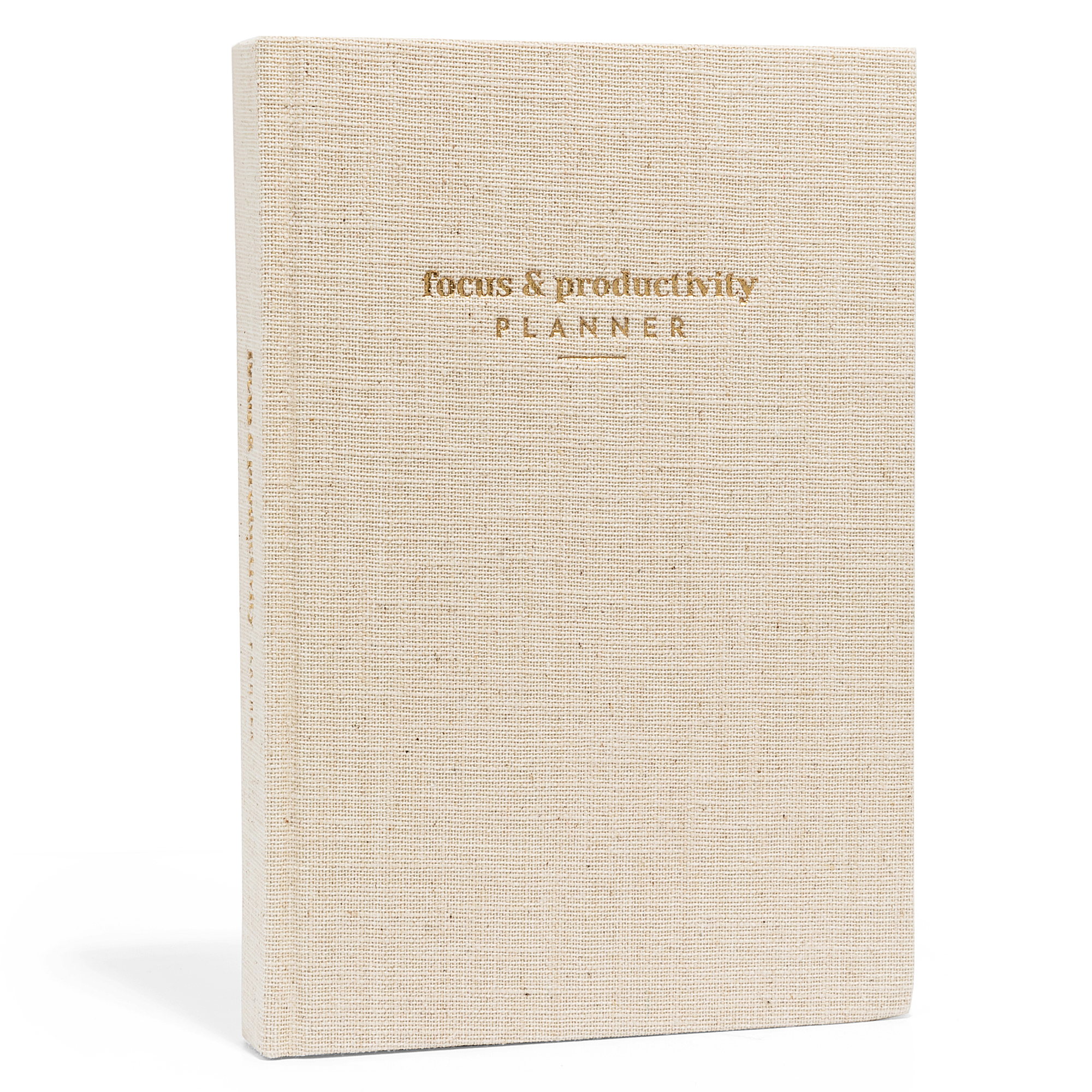 Focus Planner - Beige (Leather)