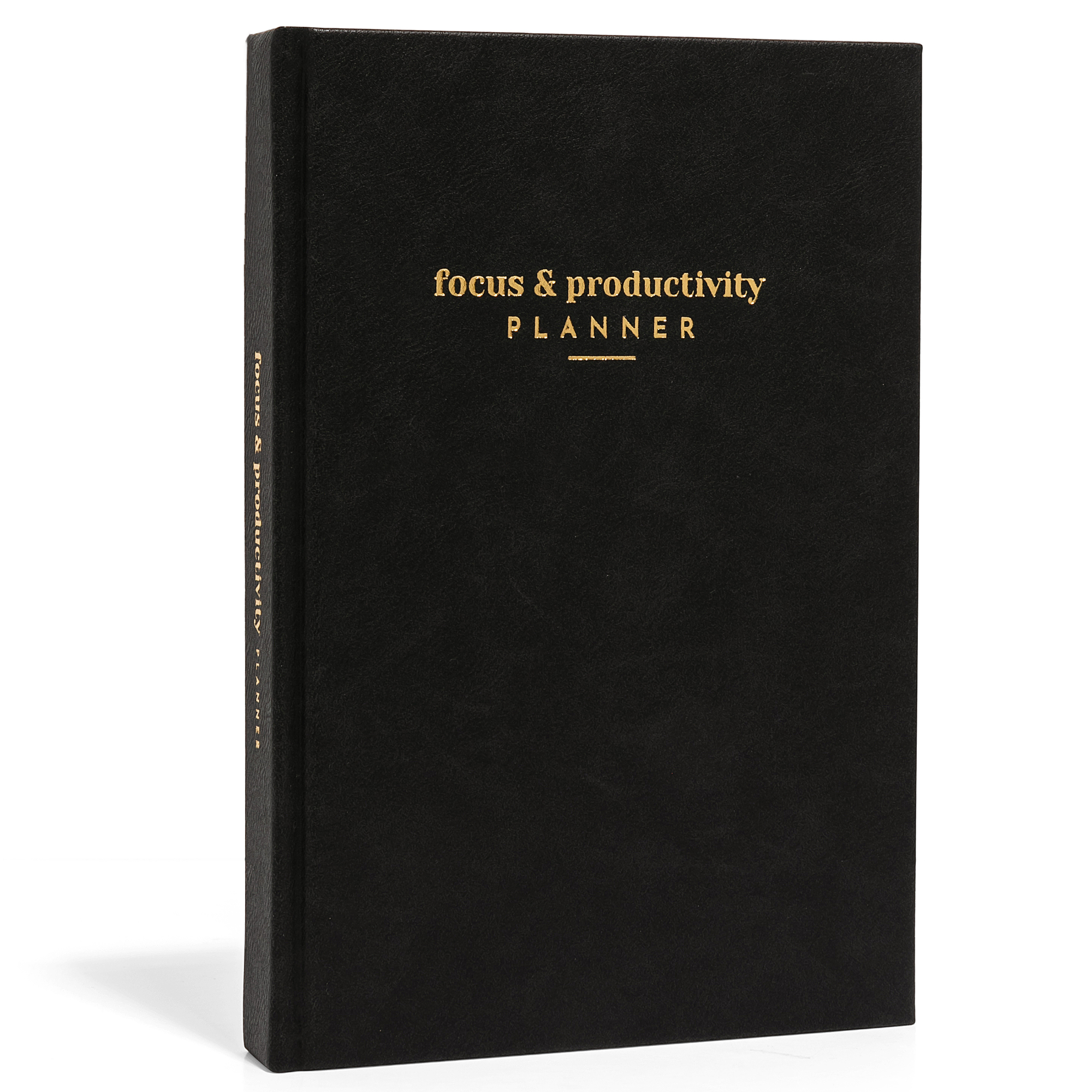 Focus Planner - Black (Leather)
