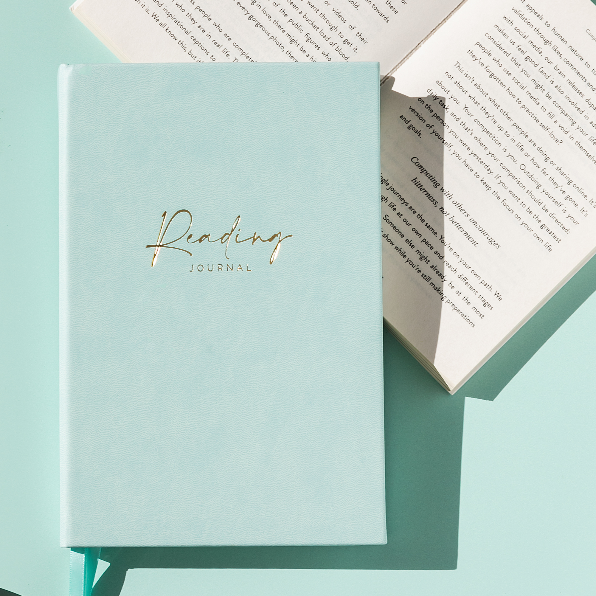 Reading Journal - Cyan