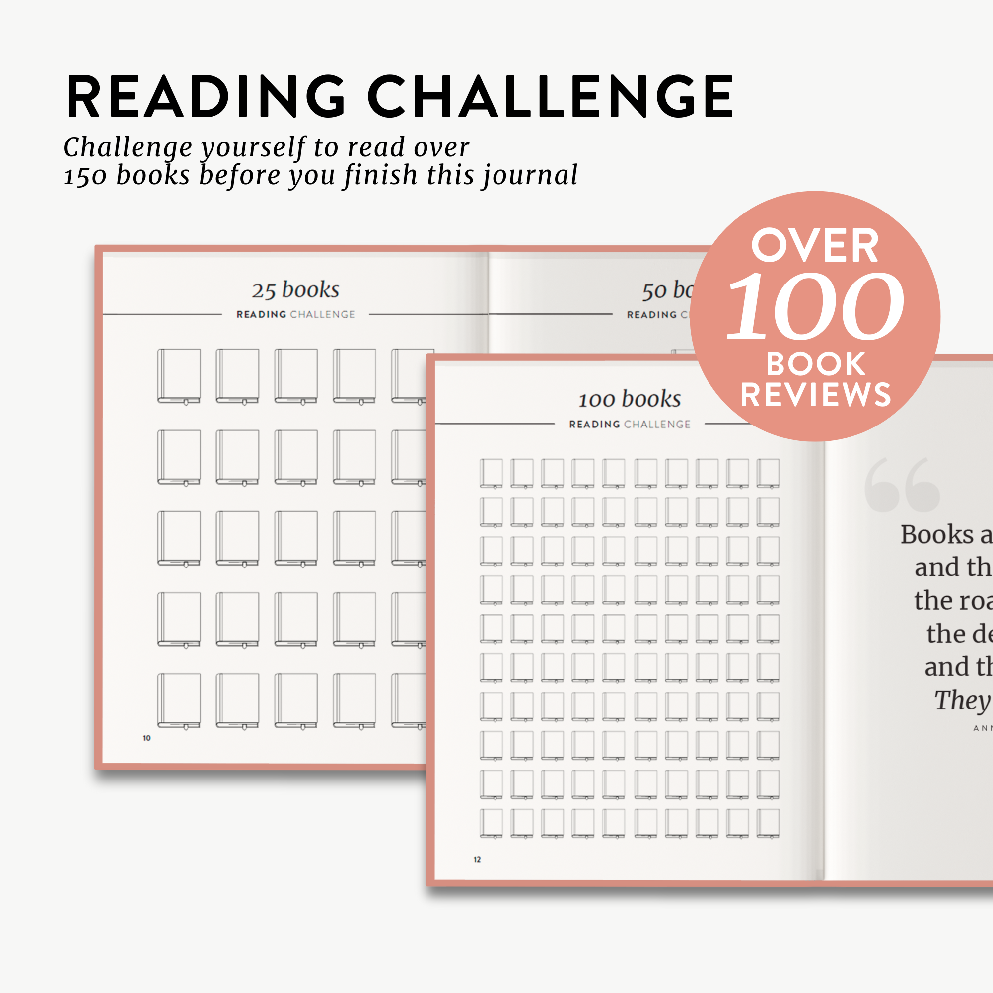Reading Journal - Pink