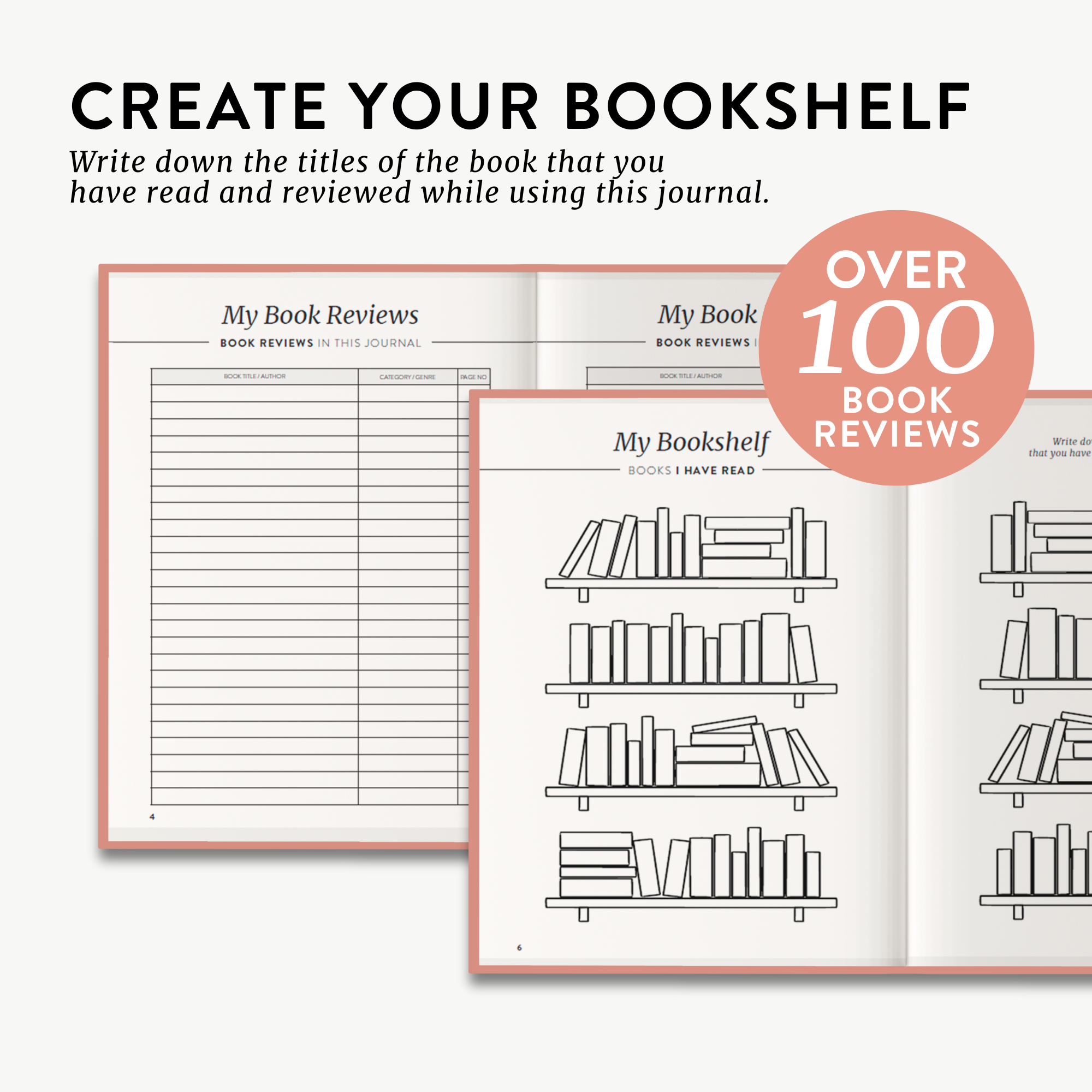 Reading Journal - Pink
