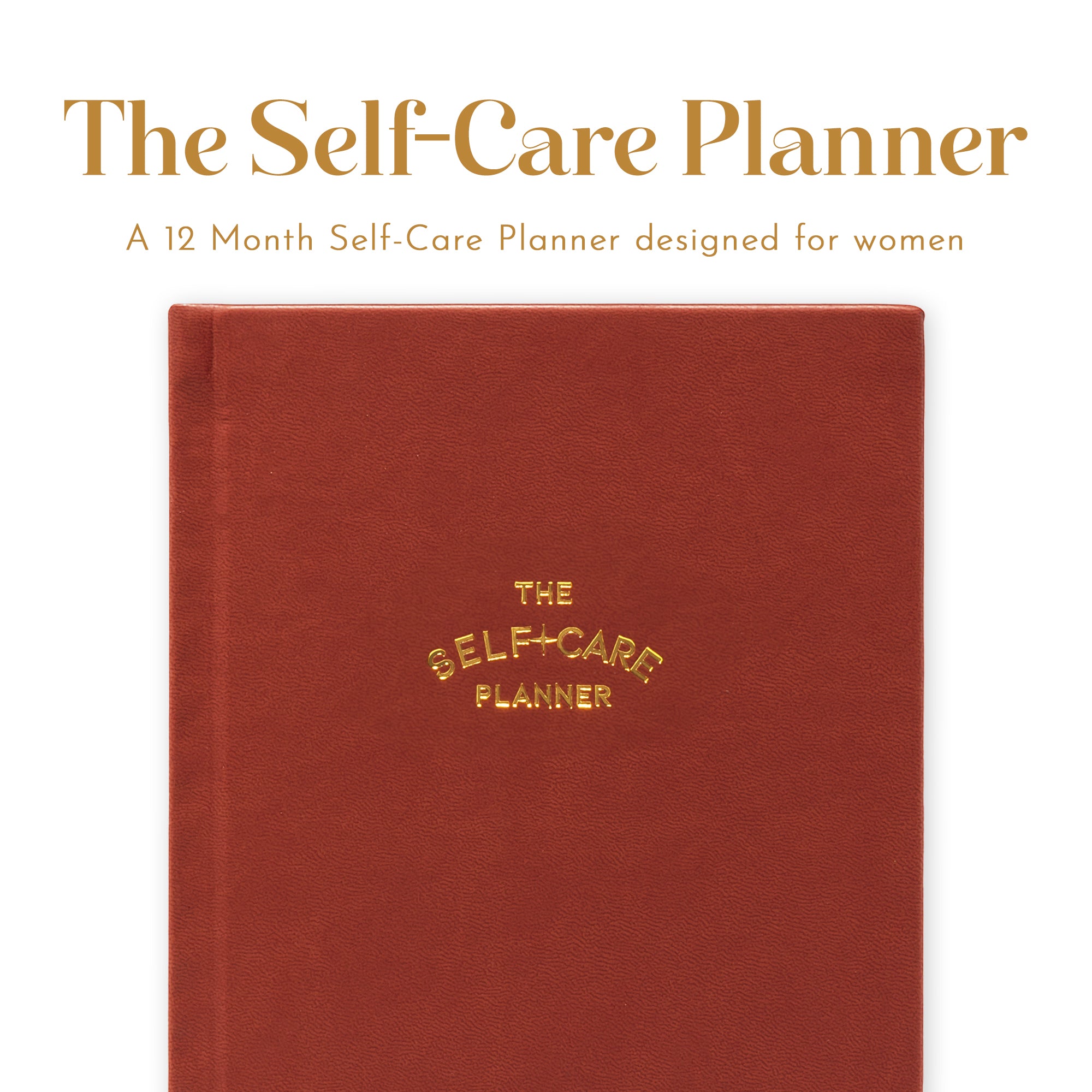 Self Care Planner - Red