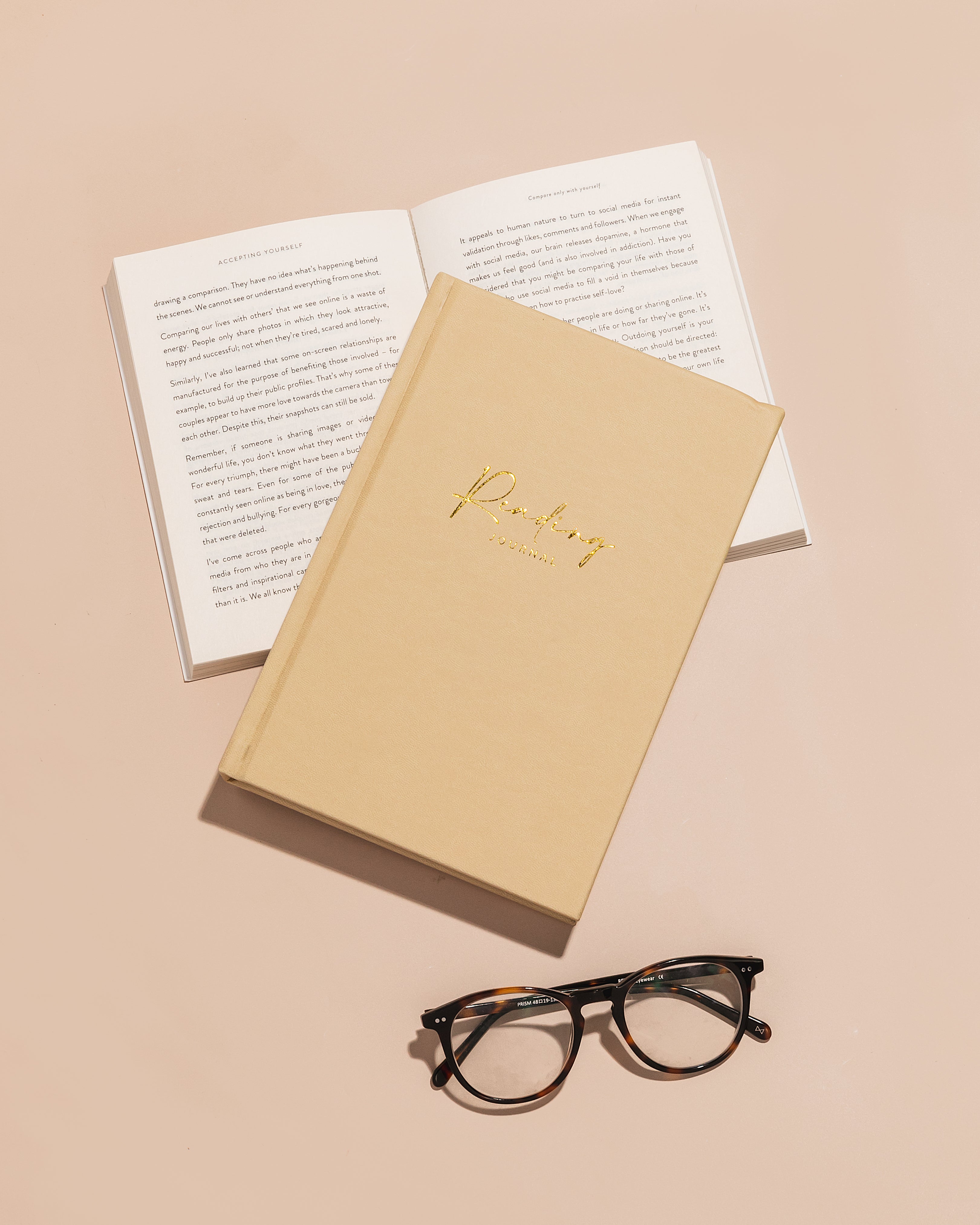 Reading Journal - Biege