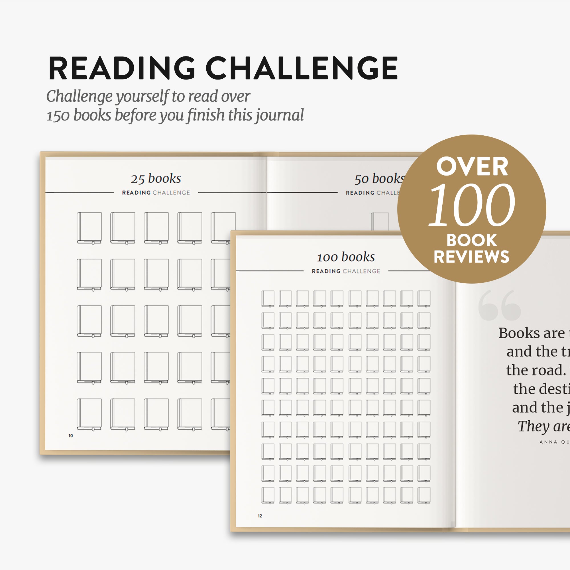 Reading Journal - Biege