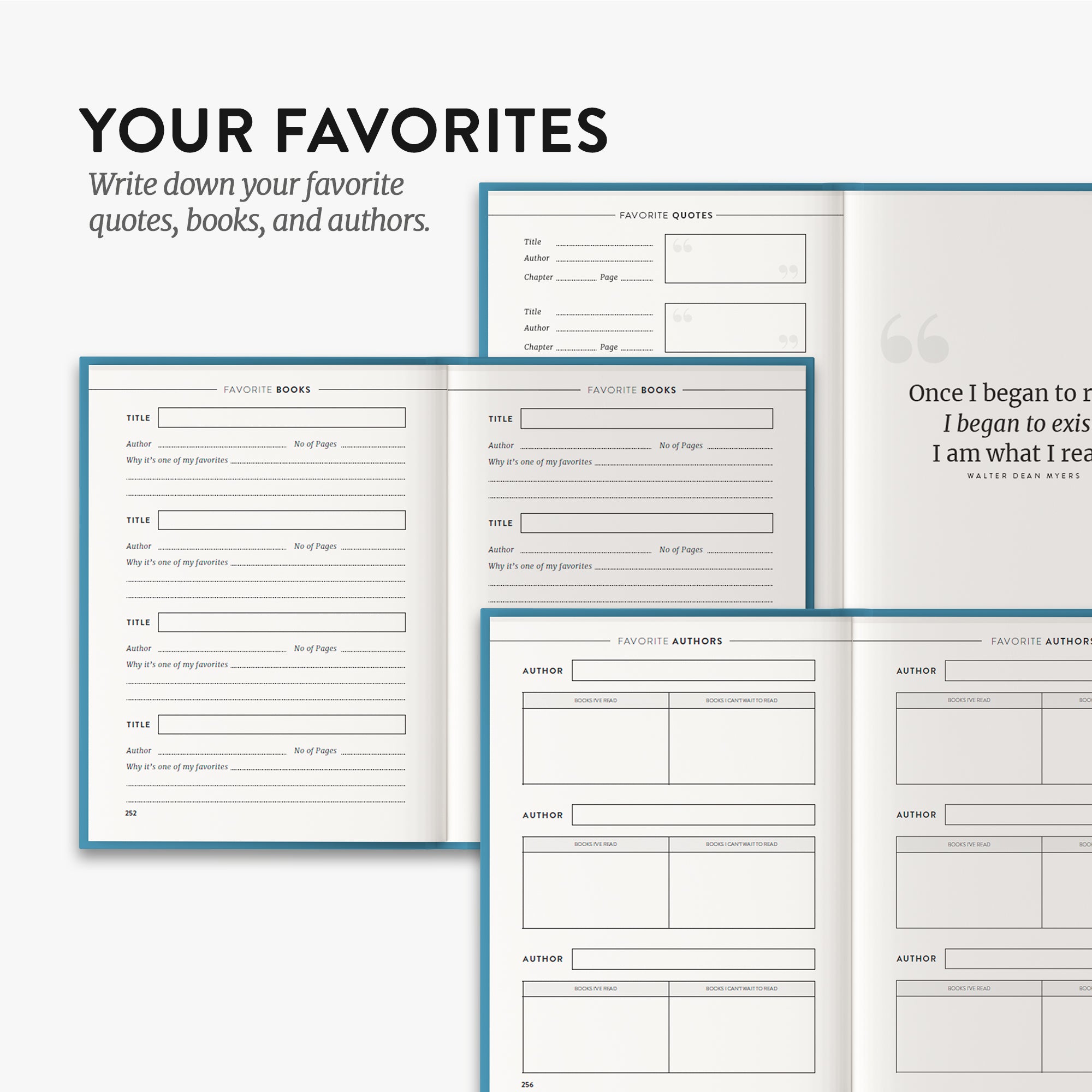 Reading Journal - Blue