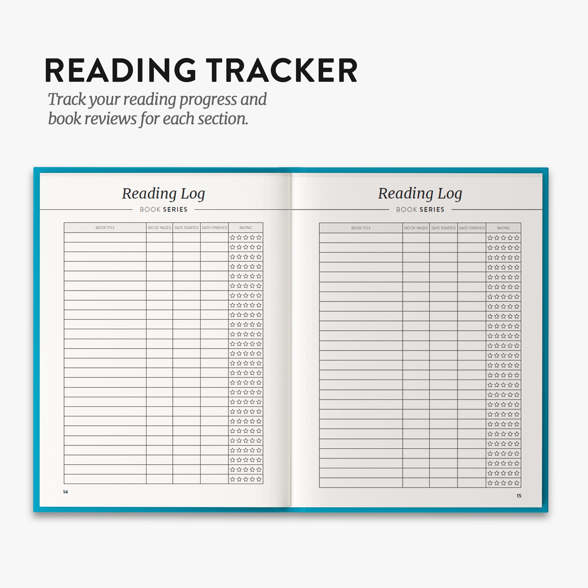 Reading Journal - Blue