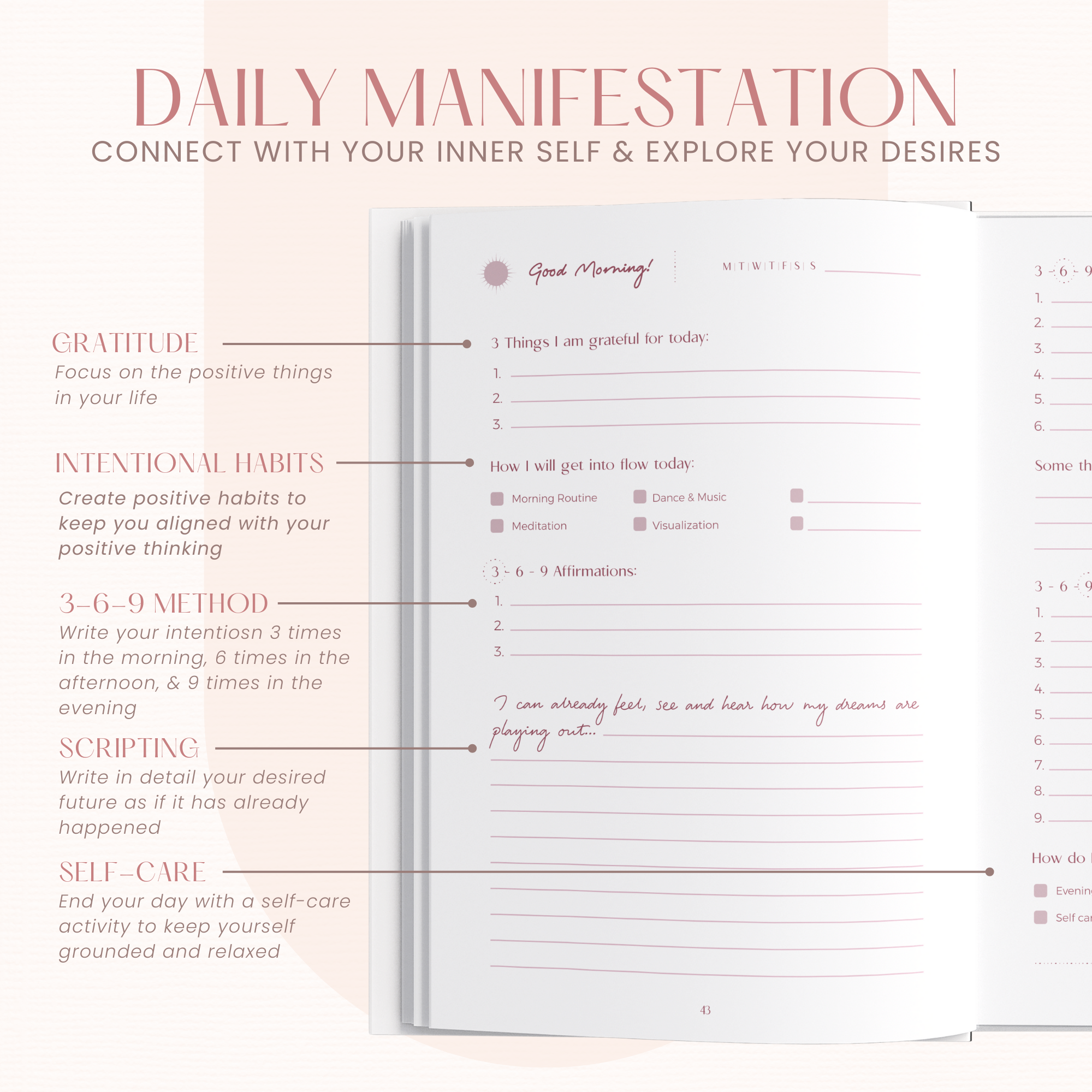 Manifestation Journal - White