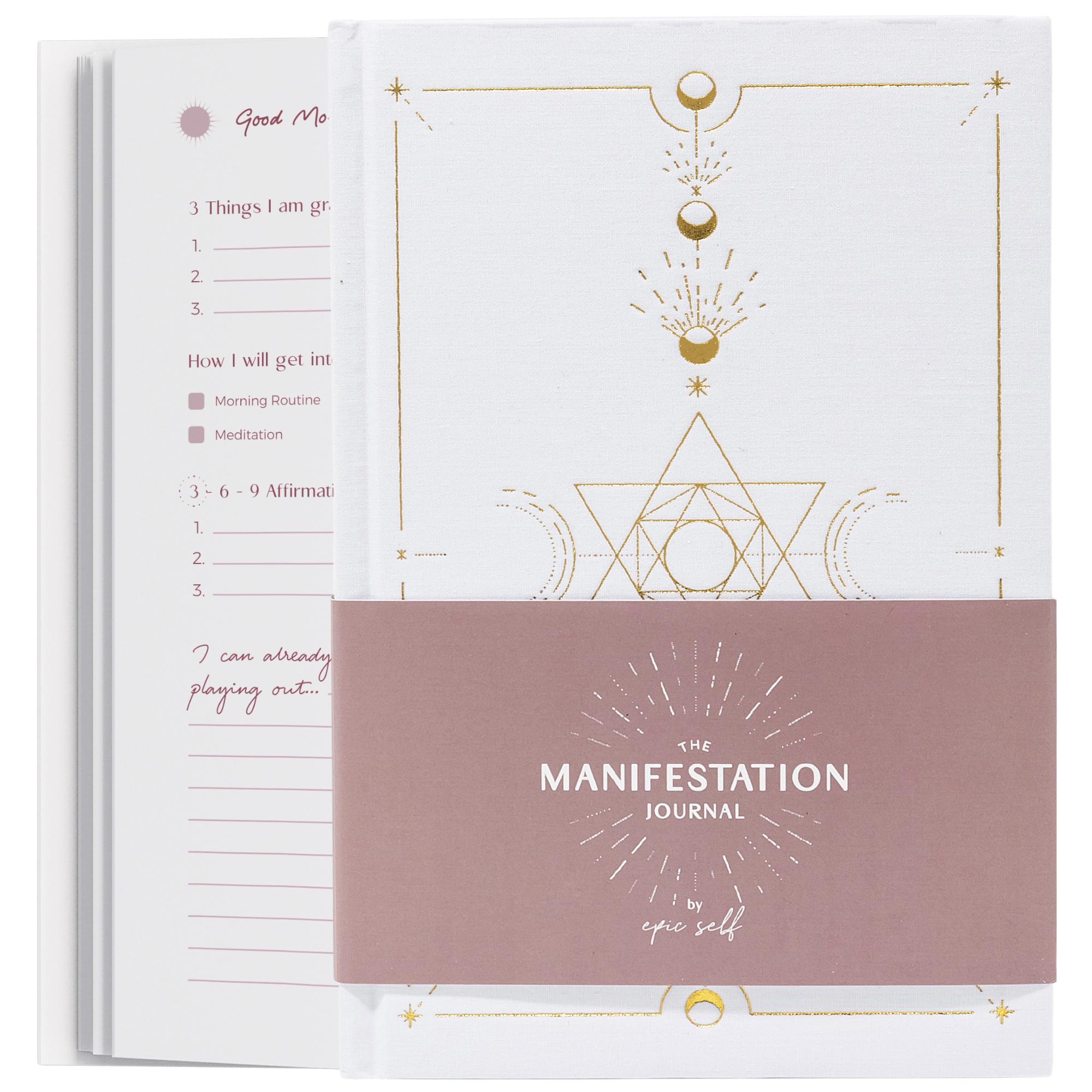 Manifestation Journal - White