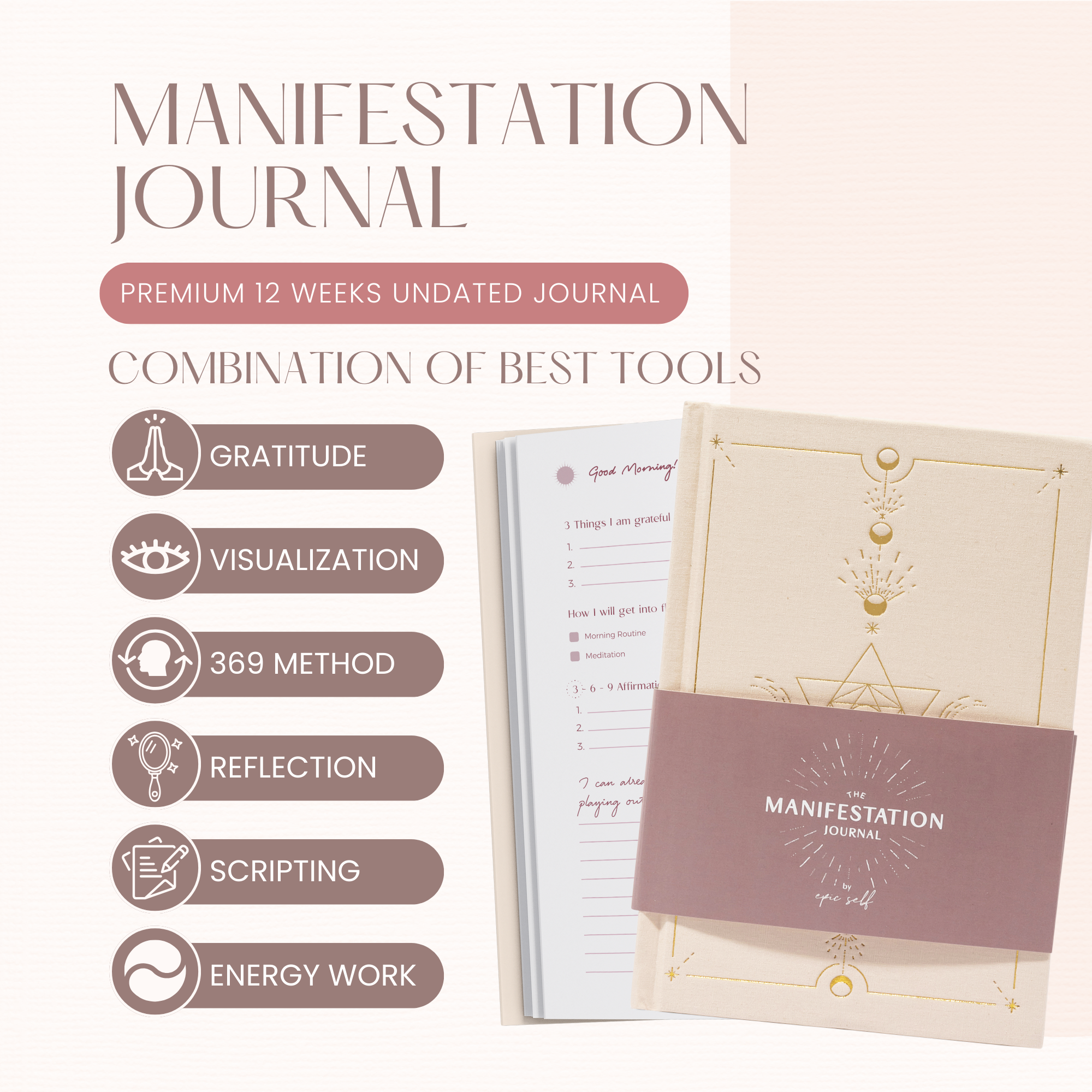 Manifestation Journal - Pink