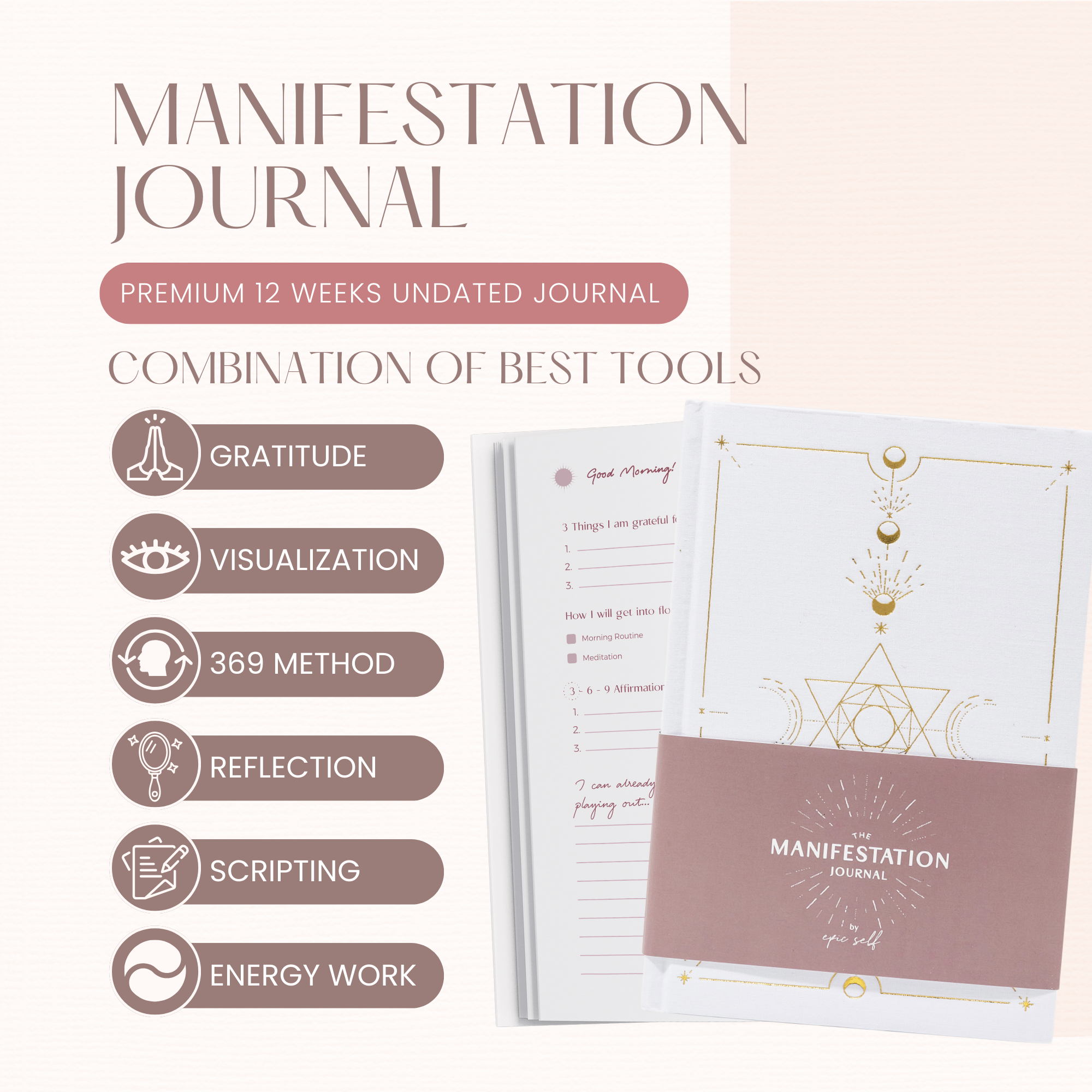 Manifestation Journal - White