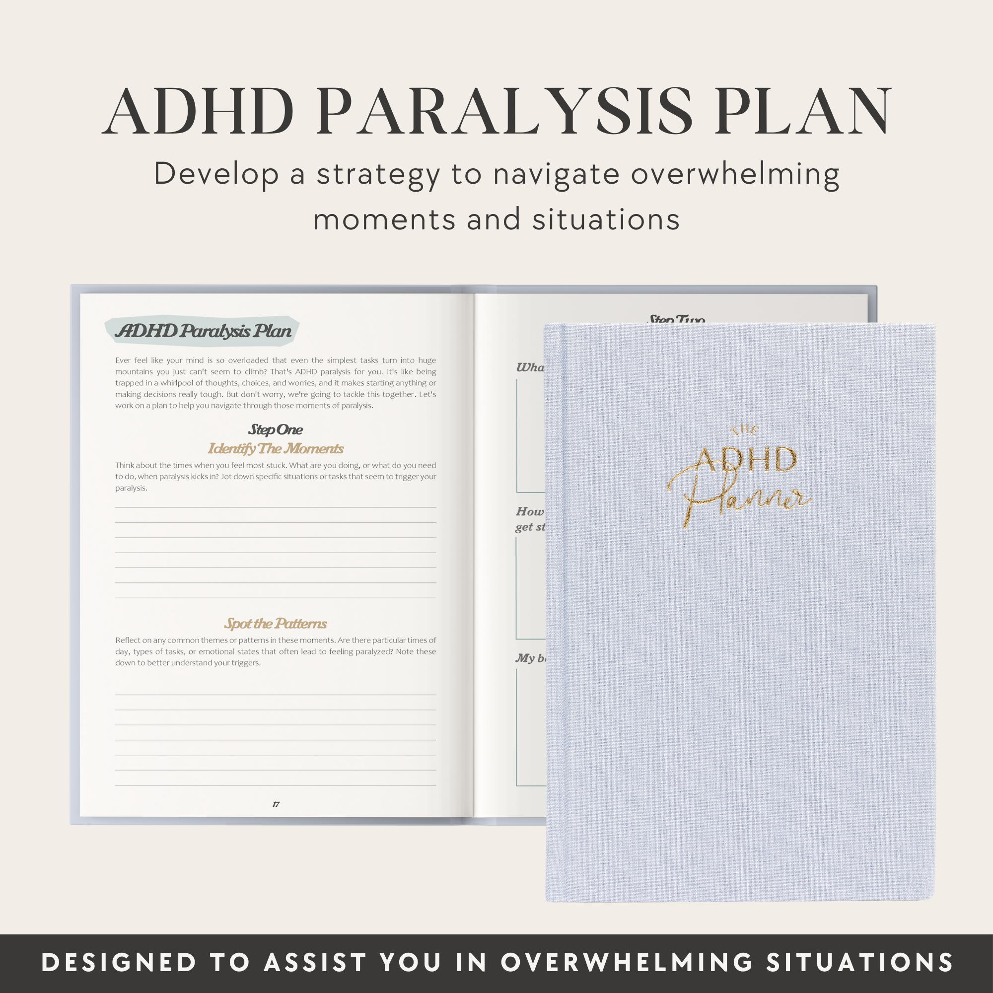 ADHD Planners - Light Blue