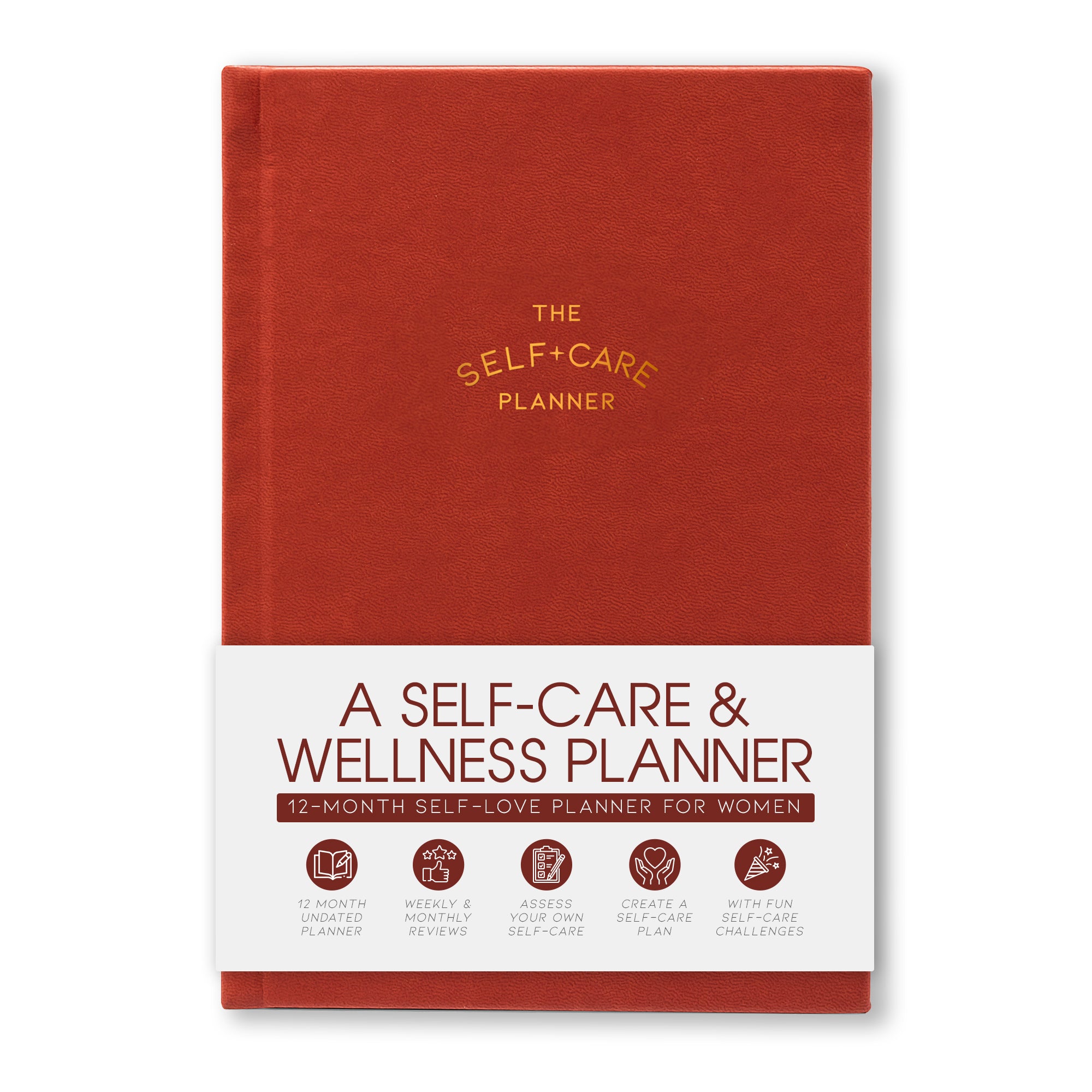 Self Care Planner - Red