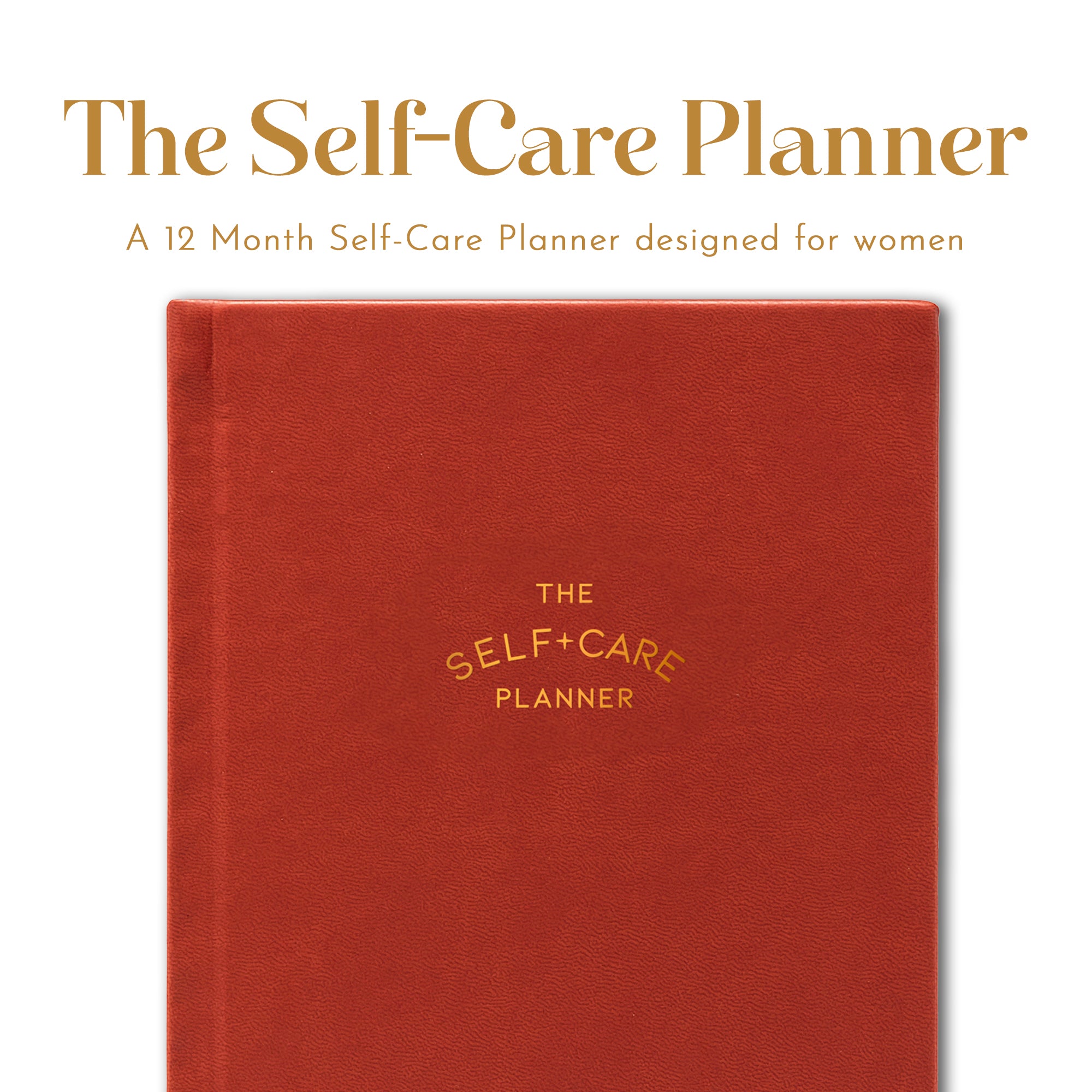 Self Care Planner - Red
